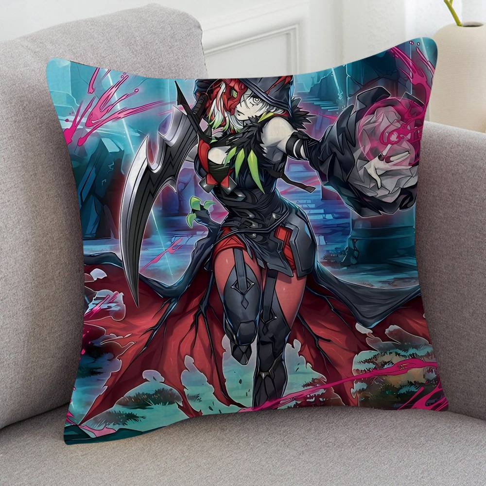 Anime YuGiOh Office Cushion Pillowcase Car Cushion CoverXCM Lumbar Pillowcase Sofa Pillowcover
