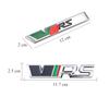 LKPP1 Car Front Grille Trunk Sticker VRS Emblem Badge Decal Accessories For Skoda Octavia Kodiaq Enyaq iV Kamiq Scala Superb Vision RS