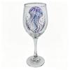 Octopus Ocean Animal Wine Glass Tortoise Dolphin Glass Goblet 2D Printed Shark Whale Marine Animal Tall Glass Home Decor