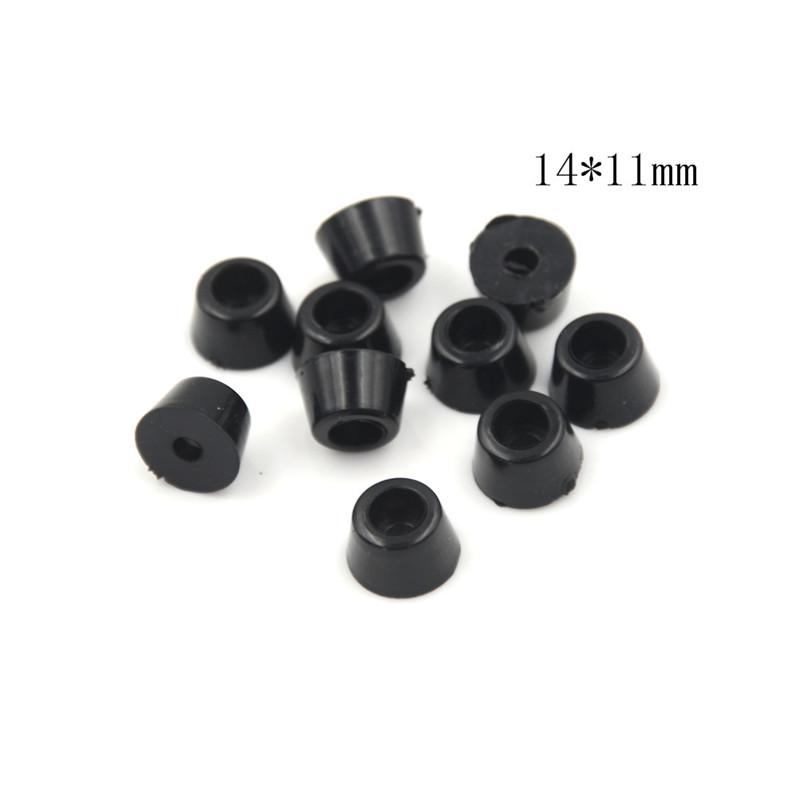 10 шт. черный резиновый круглый корпус для инструментов, ножки, круглые бамперы, подушечки