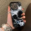 Кибер-Сигил Крест Готический Чехол для Телефона для iPhone 15,16,12,14,13,17,11,E,Pro,Max,Plus,Air,Mini Черный ТПУ Чехол