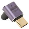 USB C Right Angle Adapter Female To Male 40Gbps PD240W Charge 8K 60Hz Middle Bend Type C 4.0