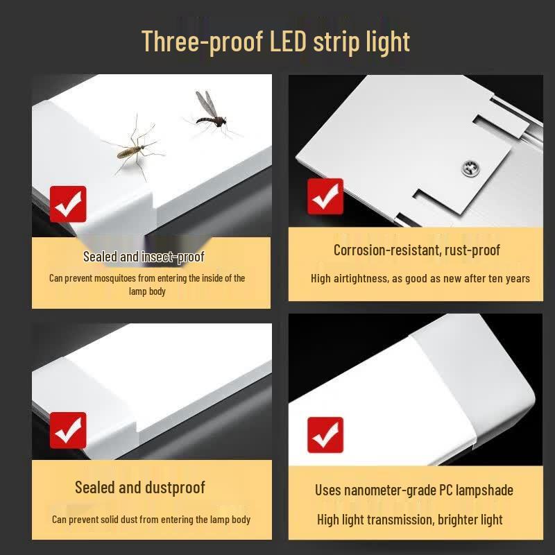 Yizhaomei Three-Proof Integrated LED Strip Light