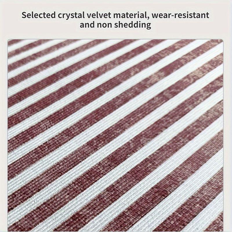 Christmas Round Rug Merry Christmas Wreath Bow Red White Non Slip Area Rug Living Room Holiday Decor Washable Durable