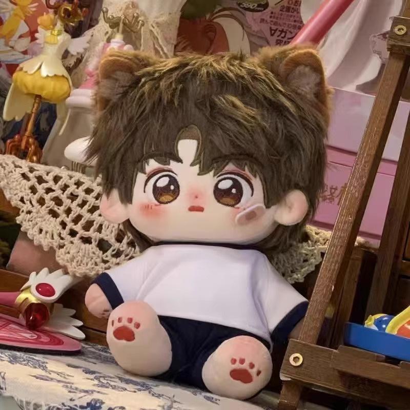 Набор одежды для плюшевой куклы 20 см - Хлопковая кукла, носимый набор одежды