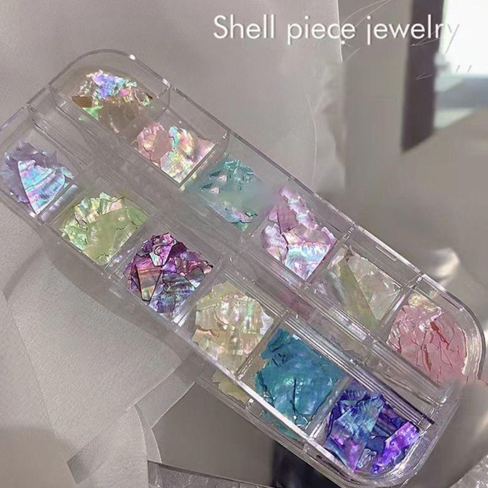 Auroras Nail Decoration Shell Fragments Nail Art Charms Nail Art Decoration DIY Manicure