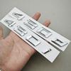 3D ABS Car Letters Logo 430i 430d Badge Sticker Emblem Decals For BMW 4 Series 430i 430d  G22 G26 G23 Tail Marking Accessories