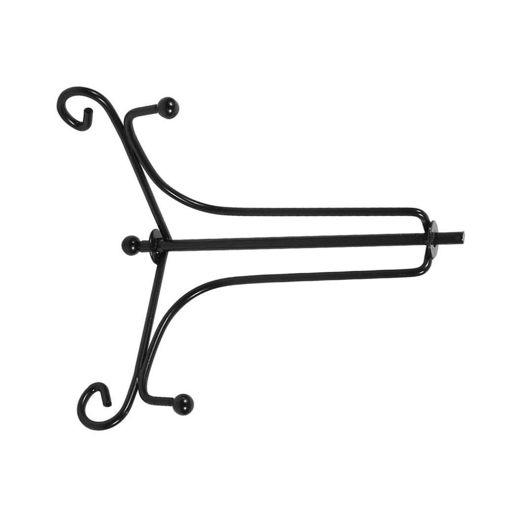 1 шт. 4    12  Железный мольберт Классическая подставка для дисплея Миска Тарелка Фоторамка Книга Искусство Черный