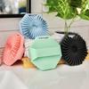 Shower Brush Polygon Soft Skin Exfoliating Scalp Massage Portable Ergonomic Handle Anti-septic Body Brush Bath Shower Brush Scrubber