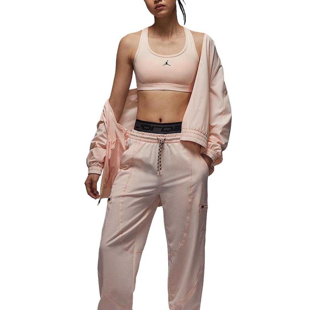 Jordan Спортивное нижнее белье с принтом логотипа Jumpman, простое, удобное, модное, универсальное. Женское нижнее белье, цвет лед-гранат, черный FB6873-838