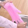 Silicone Dishwashing Gloves for Kitchen Dishwashing Laundry Scrubbing Gloves Household Soft Bristles Cleaning Pet Bathing Gloves