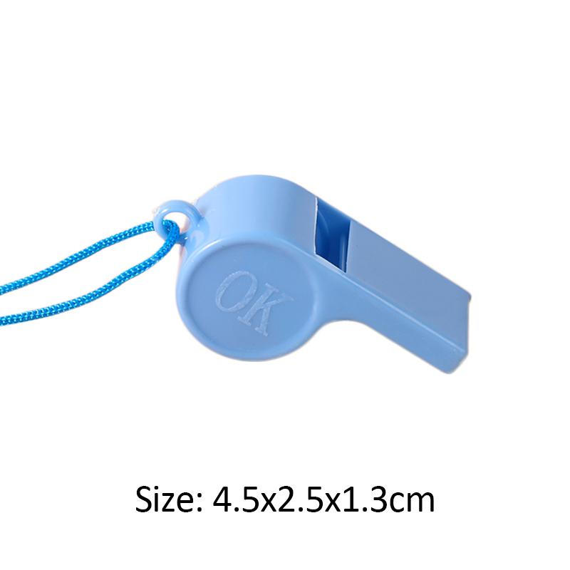 Мини-пластиковый свисток многофункциональный с веревкой для детей, футбола, регби, свисток для поддержки, детские игрушки, подарки на день рождения