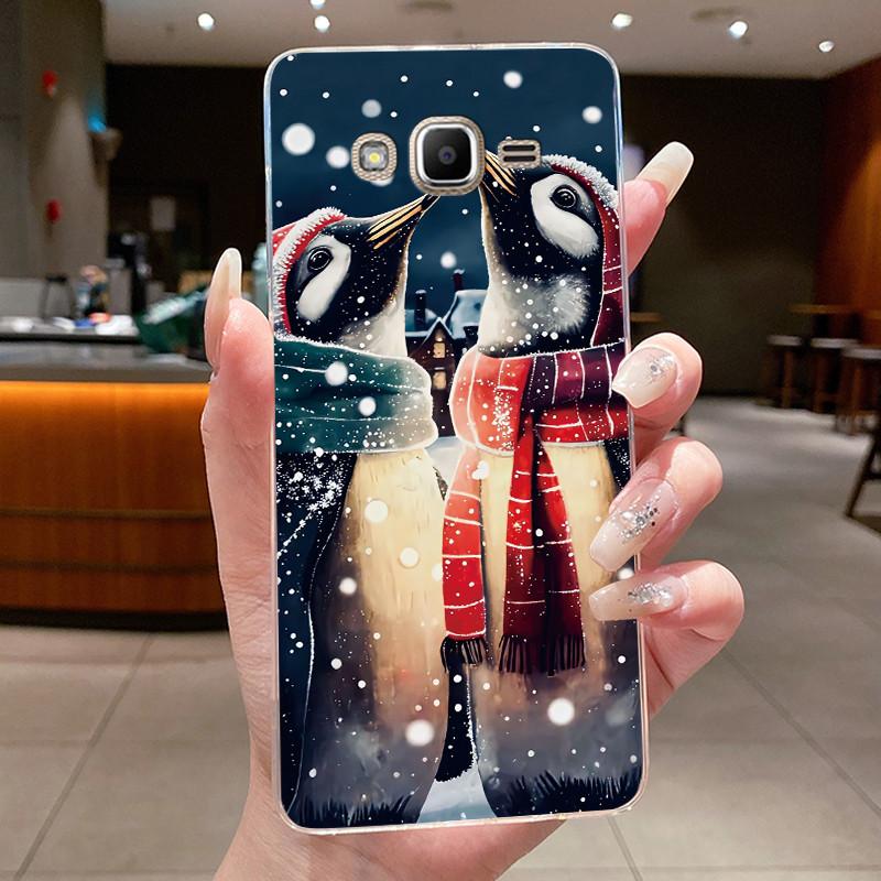 Casing For Samsung Galaxy J2 Prime / J2 Ace / Grand Prime SM-G530 G531H G532F G532G Cute Cool Boys Girls Transparent Phone Case