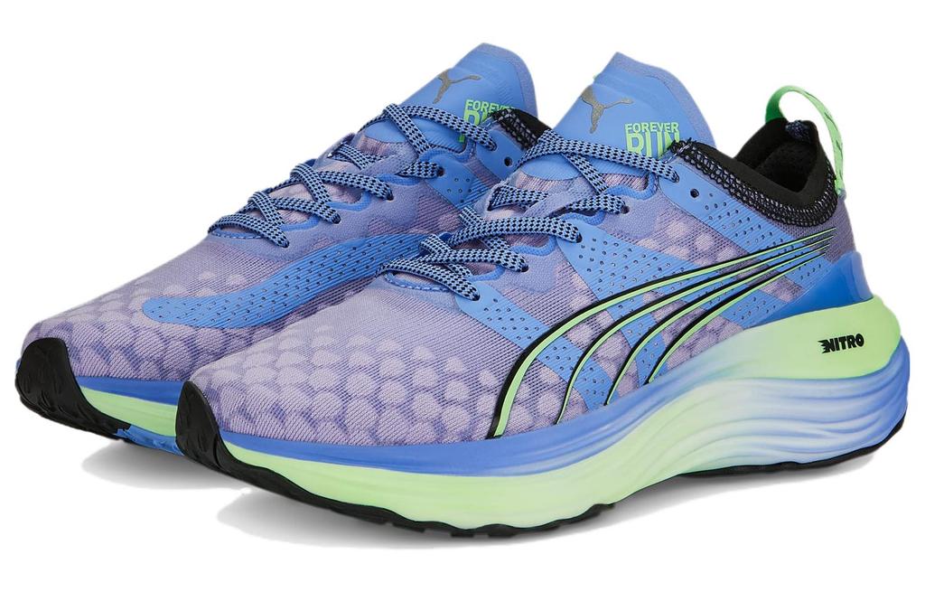 Puma ForeverRun Nitro 'Электро Пурпурный Газированный Лайм' Женские 377758-02