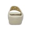 Crocs Женские кроссовки Classic Platform Slide Bone кремового цвета 208180-2Y2