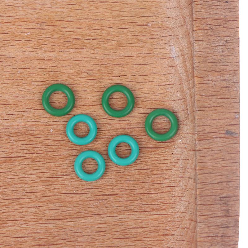 12Pcs Piezo Injector Solenoid Valve Seal Rubber Rings Washer Repair Kits For Return Oil Backflow Pipe Connector Small O-Ring