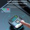 Автомобильный MP3-плеер BT5.3 FM-передатчик беспроводной радиоадаптер Dual USB+PD автомобильные зарядные устройства Поддержка