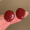 Серьги Ankola Red Wine: Элегантные, вдохновленные любовью, высококачественные осенние и зимние украшения.