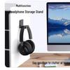 Adhesive Wall-Mounted Headphone Hook & Stand for Over-Ear Headphones