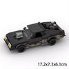 MOC Technical Car Movie Mad Max V8 Interceptor Muscle Car 8 Stud Vehicles Sets Building Blocks Kid Toys Christmas Gift