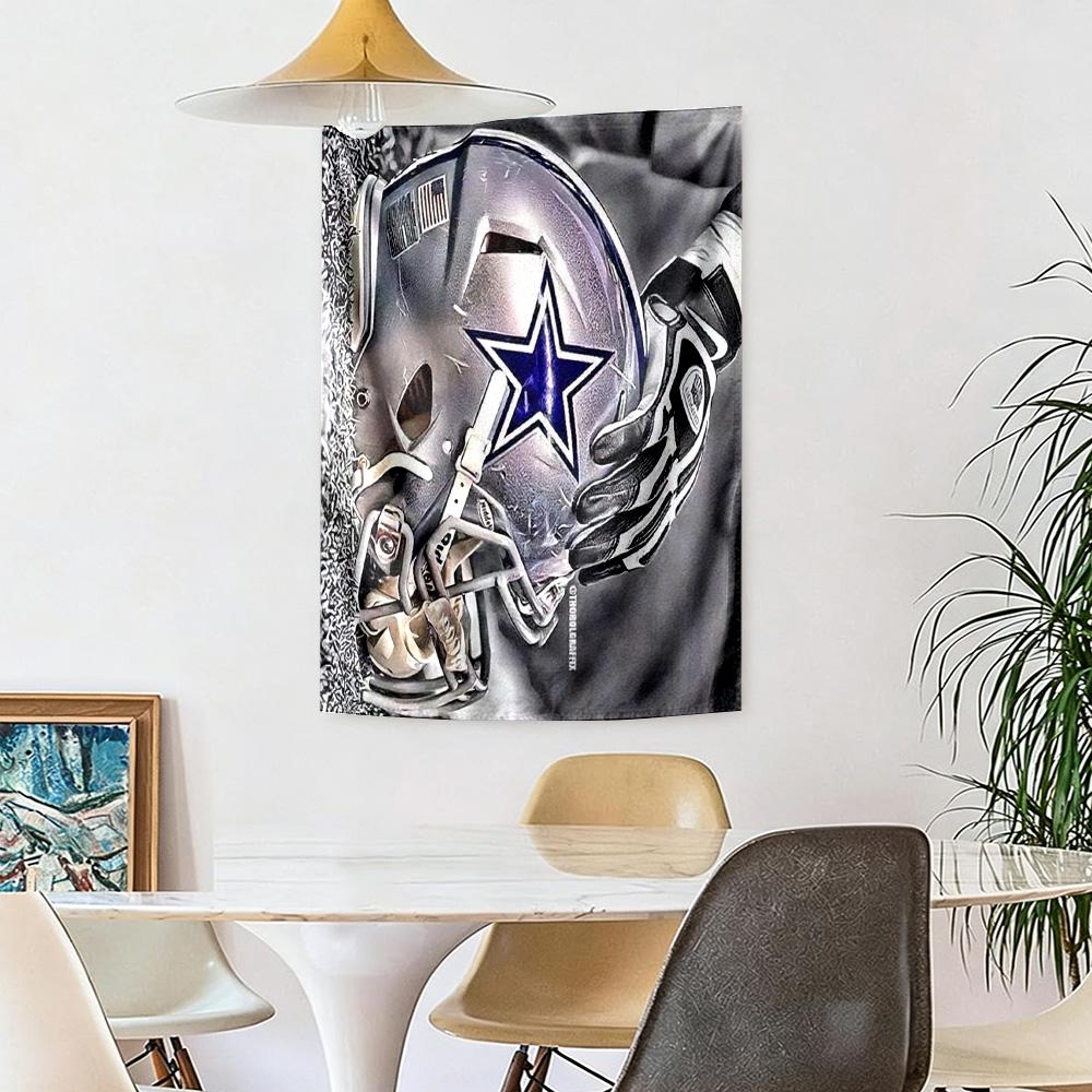Dallas Wall Decor Tapestry Art For Pet Memorial Birthdaywedding Party Backdrop Family Gift