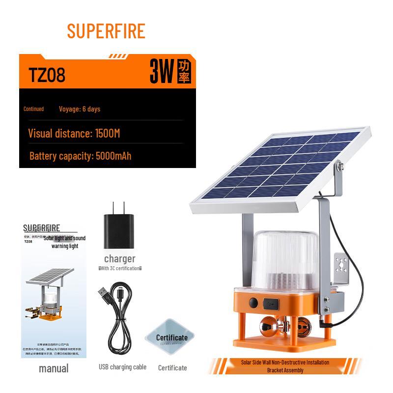 SupFire TZ08 Multi-functional LED Warning & Work Light