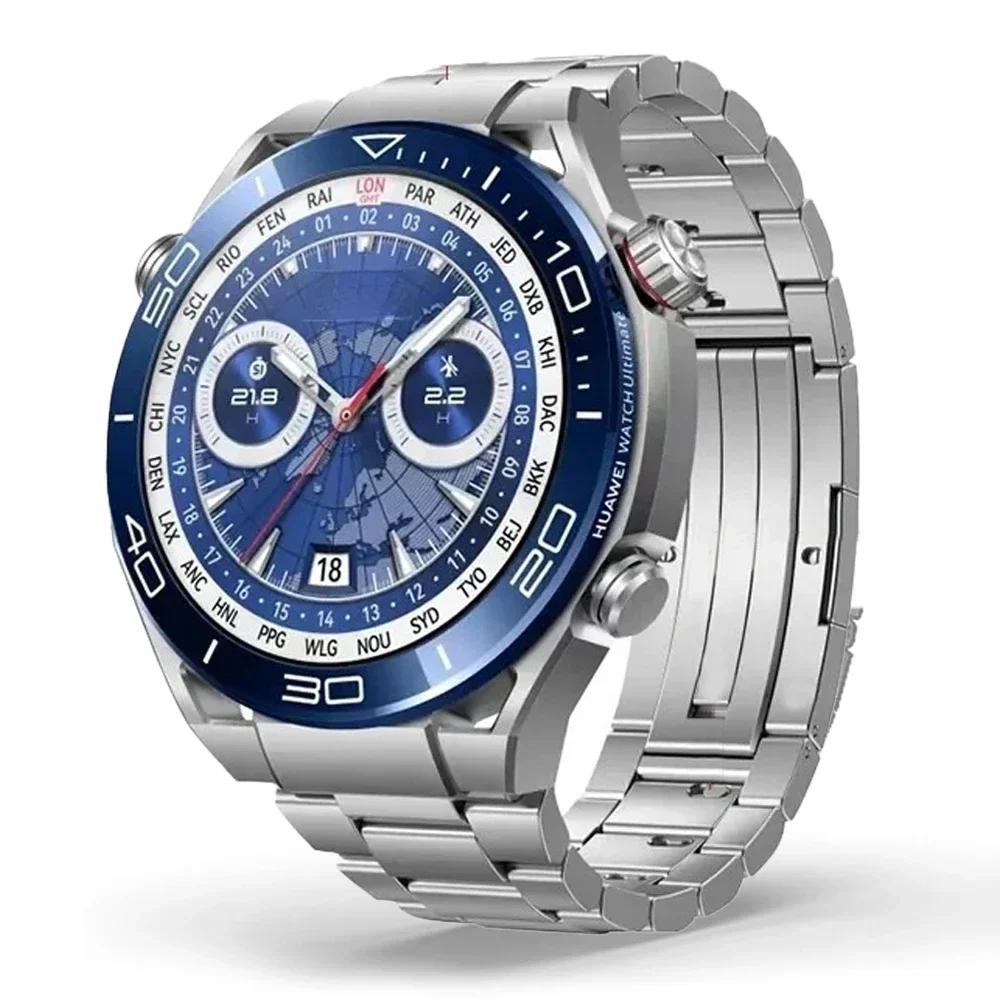 22-миллиметровый титановый ремешок для Huawei Watch 5 46 мм 4 4 Pro, металлический браслет для Huawei Watch GT2 GT3 GT4 GT5 Pro 46 мм