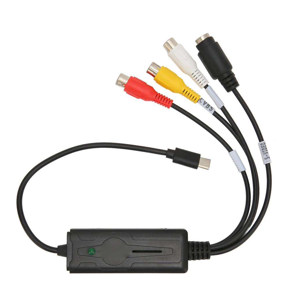 Карта захвата звука и видео Type C RCA на USB Адаптер-конвертер для Vista XP для OS X для Windows 10 8.1 8 7