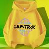 KPOP Охотник на демонов Huntrix Принт Детская мода Повседневный Весенне-осенний Худи для девочек для занятий спортом