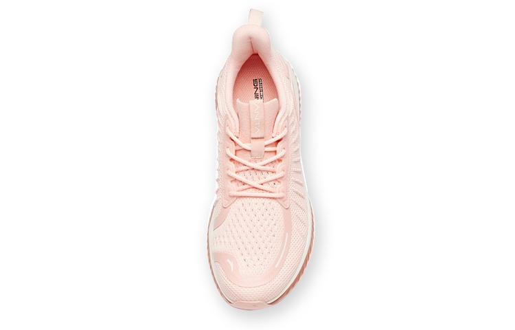 Women's Sneakers Anta Mesh Casual Breathable Low top Running Shoes Women's Cherry Blossom Pink