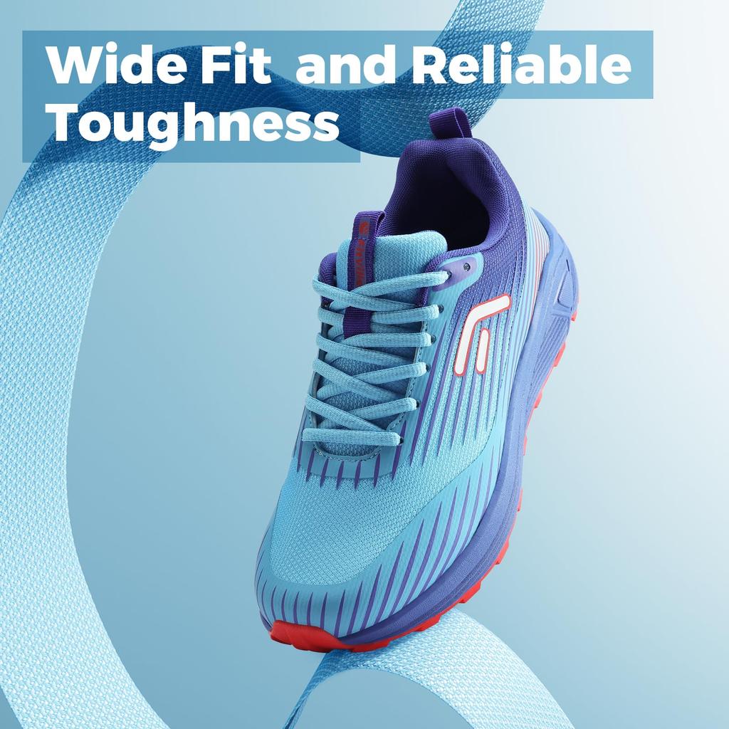 Кроссовки для бега по пересеченной местности Wide Running 2E 4E [FitVille] Мужские, Кроссовки, Легкие, Воздухопроницаемые, Кроссовки, Многофункциональные, Для скалолазания, Для пешего туризма,