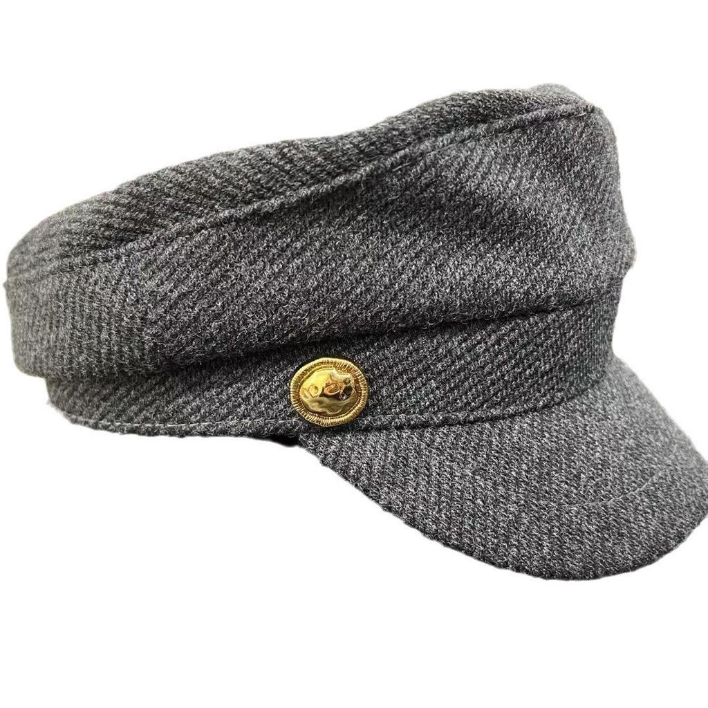 Korean daughter Xiaoxiangfeng beret female autumn and winter advanced sense retro fashion versatile painter hat showing face small hat
