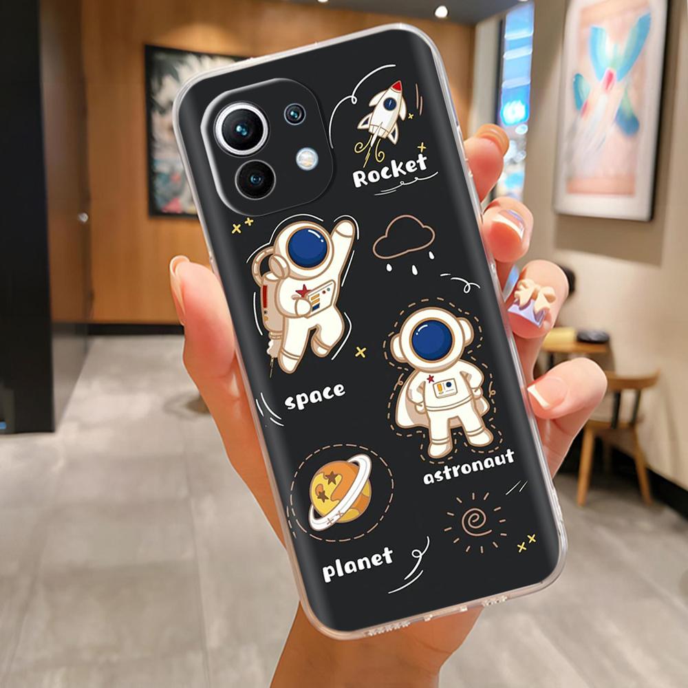 Чехол для Xiaomi Mi 11 Lite 5G Защита для телефона Задние чехлы для Xiaomi Mi 11 Lite 5G NE Силиконовый чехол Mi11 Lite Fundas