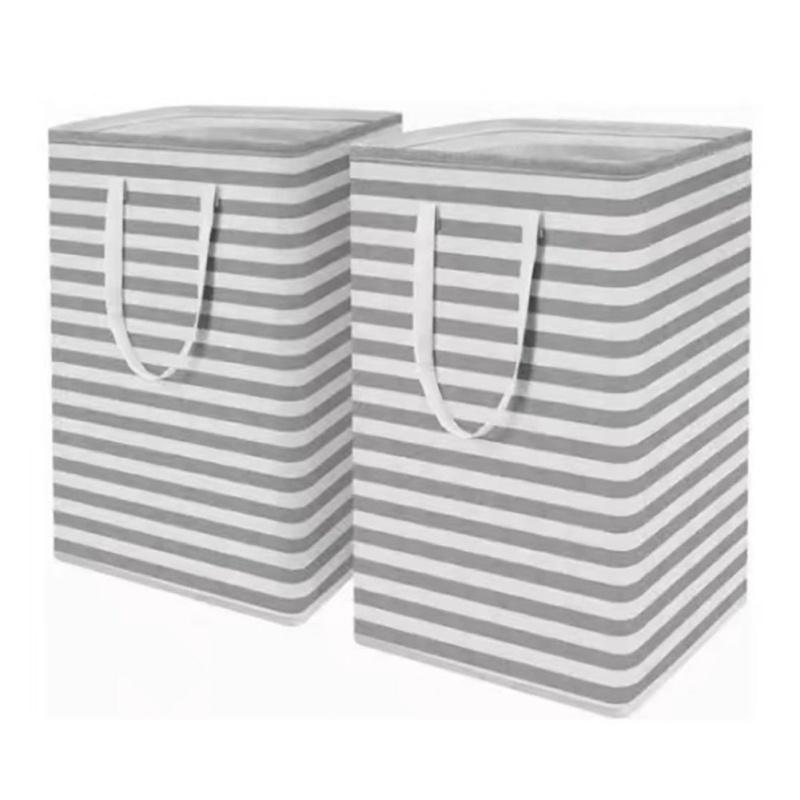 75/100 л Большая складная корзина для белья Водонепроницаемая корзина для грязной одежды с ручкой Складная сумка для хранения одежды и мелочей