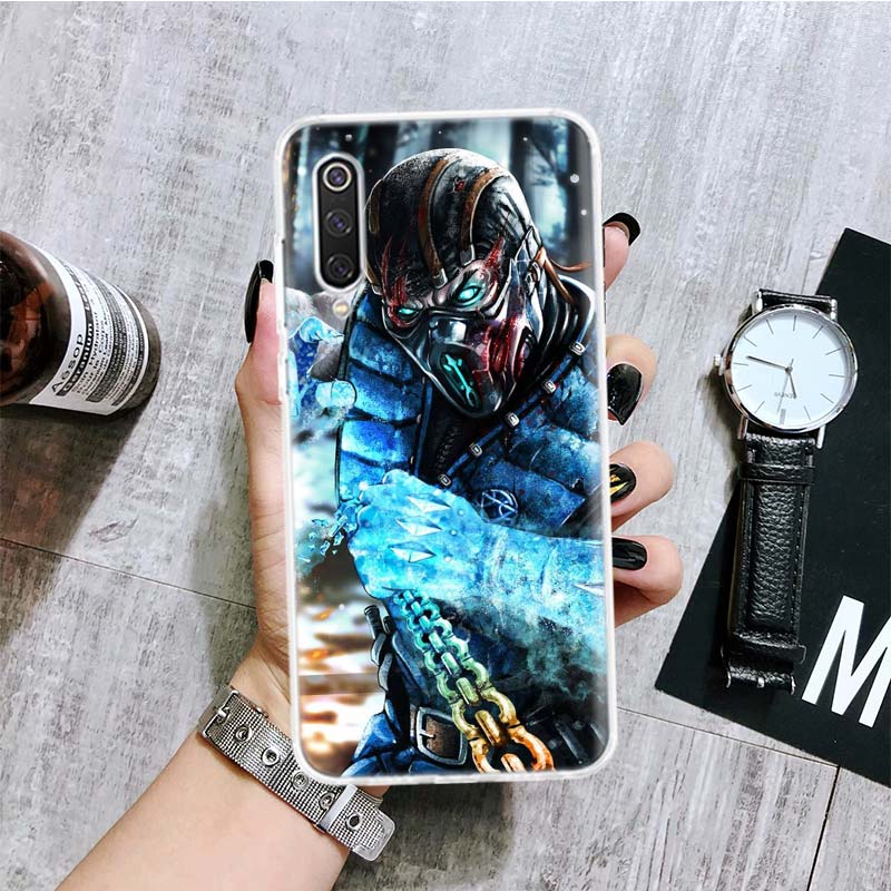 Чехол для телефона Mortal Kombat для Xiaomi Redmi Note 15 14 13 12S 12 Pro Plus 11S 11E 11 11T 10S 10 Арт Мягкий Чехол с Рисунком Redmi Note