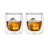 Zwilling Wall Glass Whiskey 260ml 2pcs Rocks Glass Heat Resistant Double Structure Cup Japanese "Double Set" [Authorized Product] 39500-215