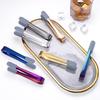 304 Stainless Steel Ice Tongs with Silicone Head Non-slip Creative Gilded Food Ice Tongs