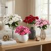 Floral Arrangement Artificial Begonia Flowers Realistic Simulated Begonia Branch Home Bonsai