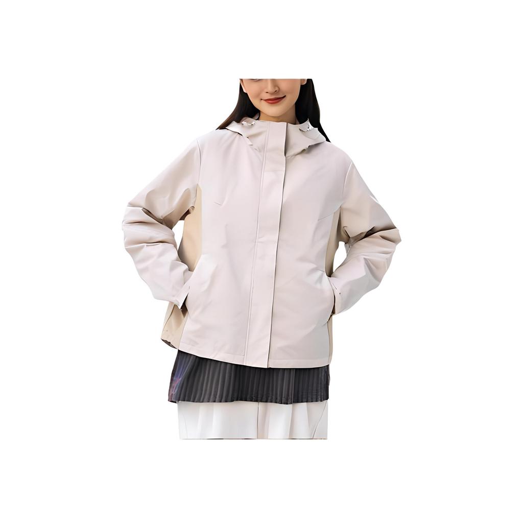 Anta Sports Lifestyle Series Solid Color Zip-Up Hooded Comfortable Breathable Versatile Casual Jacket Women Jackets 162517611S-3