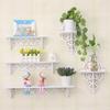 Creative Living Room Wall-Mounted Shelf - One-Word Partition Decoration