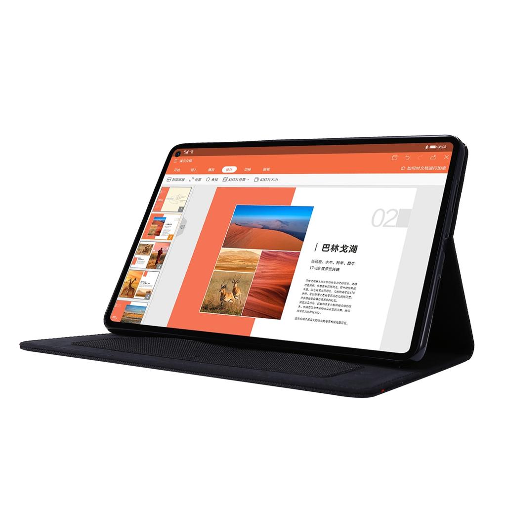 Чехол для XiaoMi Pad 5 Pro Pad5 pro 12,4, чехол из искусственной кожи с рисунком, подставка-держатель, защитный чехол для RedMi 10,6, откидная подставка для планшета