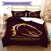 Brisbane Faith Bedding Quilt Set Quilt Cover Pillowcase Home Decoration Birthday Gift (1 * duvet cover + 2 * pillowcase, without core)
