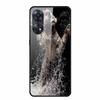Для Oppo Reno8 T 4G Чехол Роскошная Задняя Крышка из Закаленного Стекла Жесткий Чехол Для Reno8 T 4G 6.43" Capa Funda Животное Яркий Coque Волк