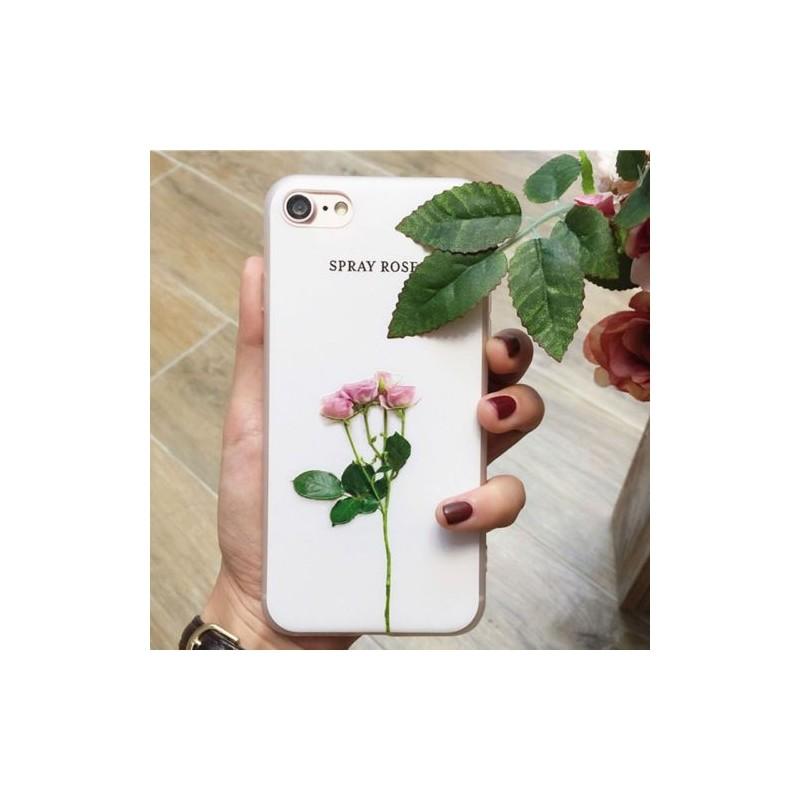 Чехол для iPhone 6 6s 7 7s с красочным узором из роз и тюльпанов, креативная защитная накладка для детей