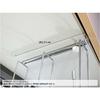 Hanging rack with glass and cup holder, made of 18-8 stainless steel, no drilling required, made in Japan