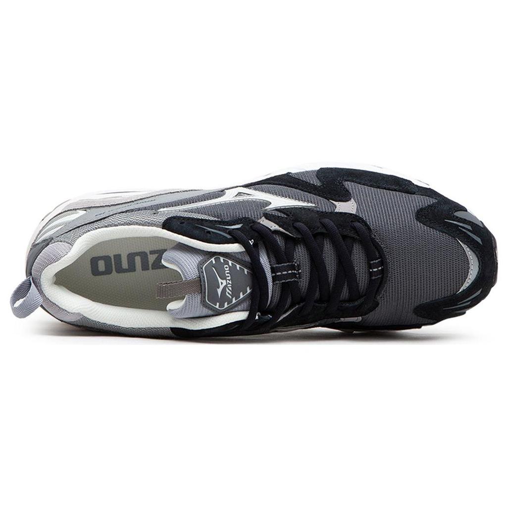 Mizuno Кроссовки мужские Wave Rider 10 Dark Shadow Серый Снежно-белый Опалово-серый D1GA222612