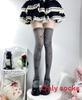 Y2k Geometric Pattern Overtheknee Socks With Velvet Fabric For Casual Wear