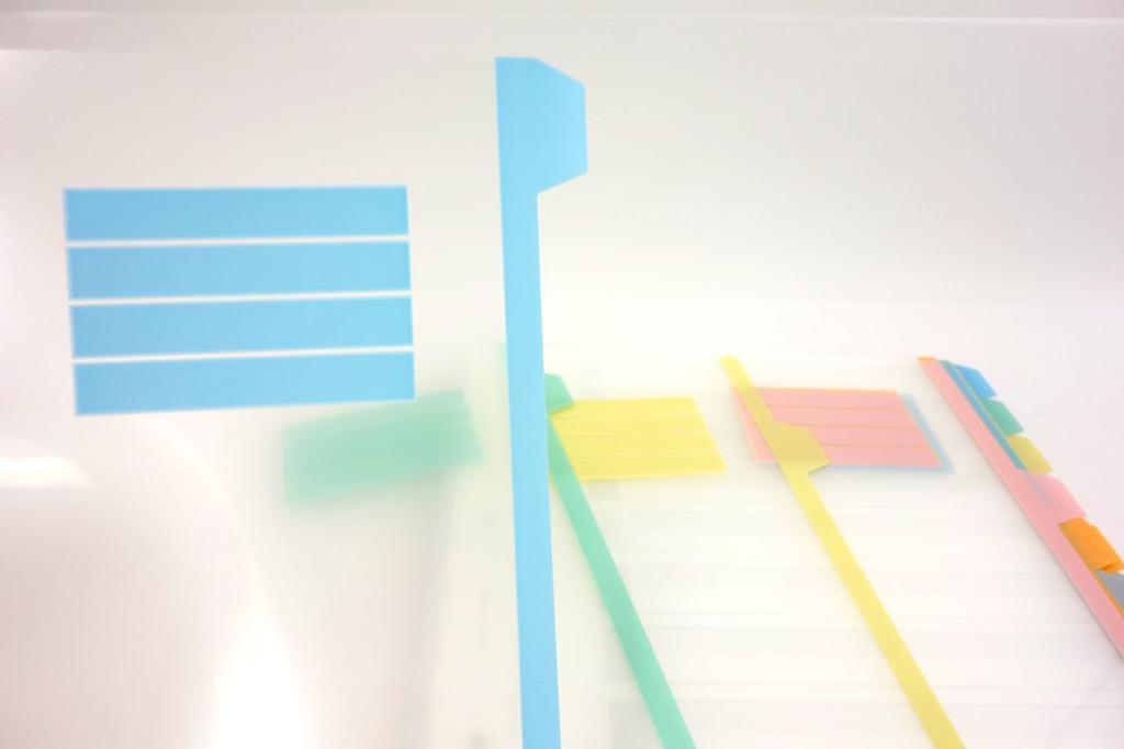 KOKUYO File Index Divider Cards, PP, A4, 12 Tabs, 5 Sets, Shiki-P100