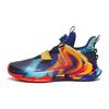 Youth Warrior Basketball Shoes Kids Sneakers Blue Yellow Orange 312251105-5