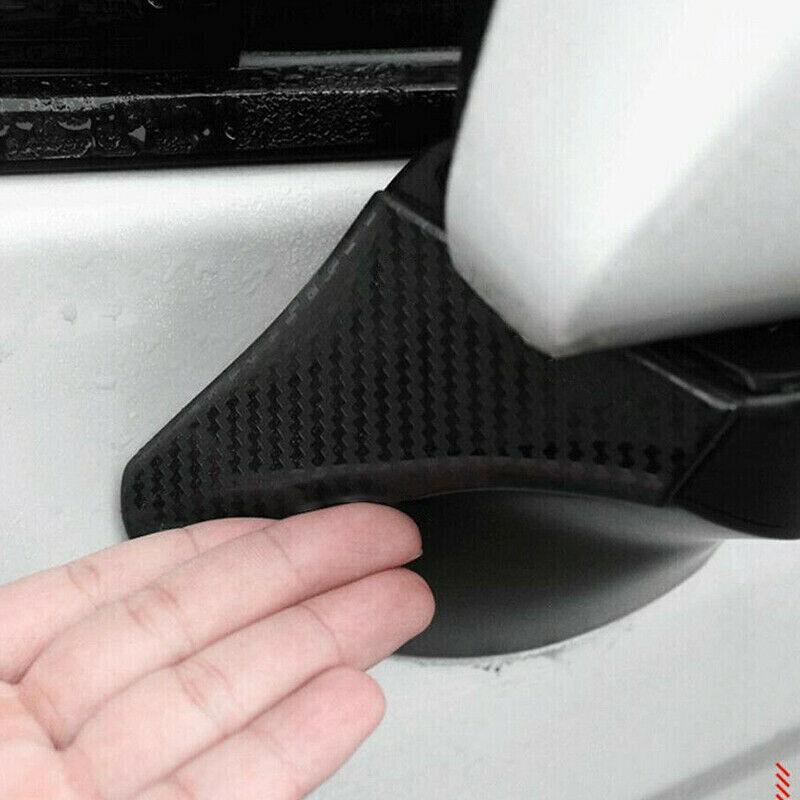4x For Toyota Camry 2018-2023 Carbon Fiber Door Rearview Mirror Base Cover Trim